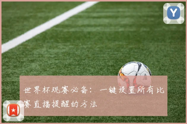 世界杯观赛必备：一键设置所有比赛直播提醒的方法